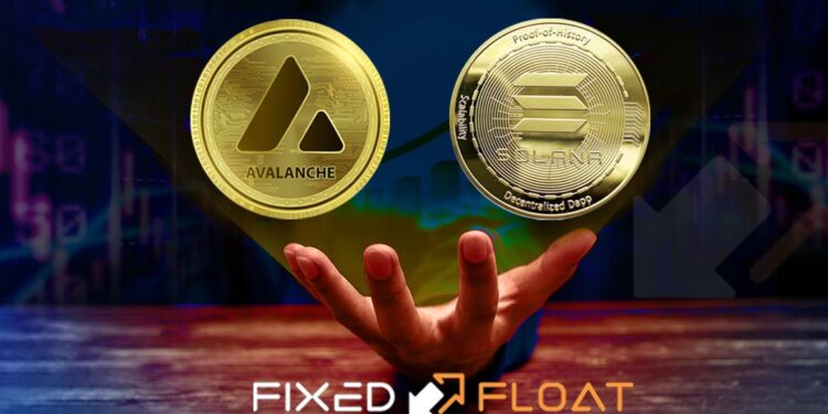 Rising Exchange FixedFloat Adds New Coins: Avalanche (AVAX), Solana (SOL)