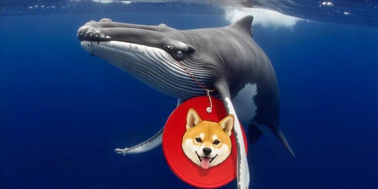 SHIB Whale Activity Soars 754% Increase in Large Holder Outflows Over the Past Week