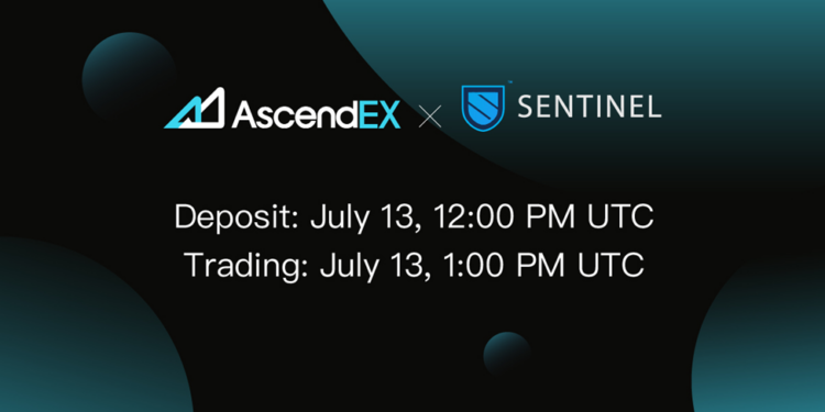 AscendEX Lists Sentinel Token (DVPN)