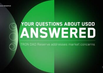 TRON DAO Reserve Addresses Questions Regarding USDD Stablecoin