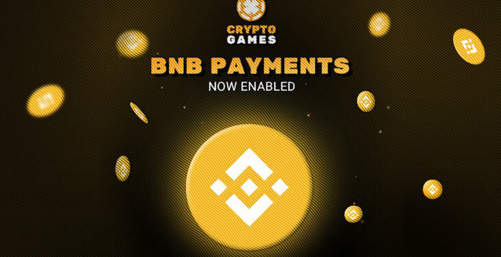 CryptoGames – Play Now With BNB and Win Huge BNB Jackpot!