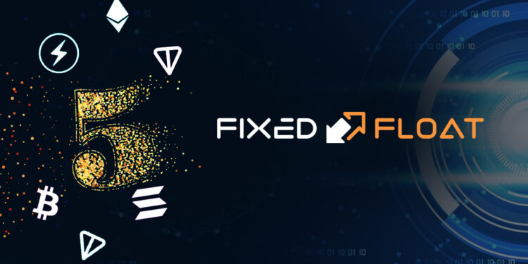 FixedFloat Marks 5 Years