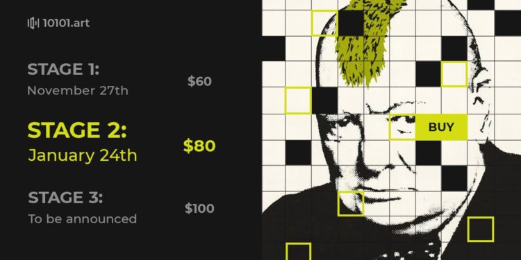 Art Tokenization Platform 10101.art Announces the Next Stage of Banksy RWA Sale