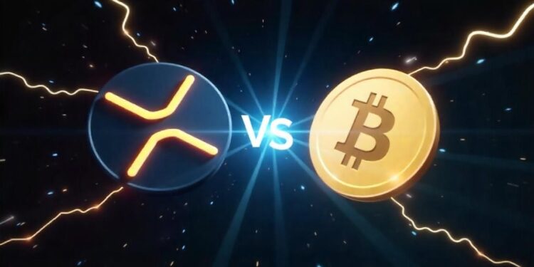 Bitcoin vs. XRP Market Trends Show Unusual Rotations in Liquidity